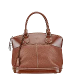 Brown Leather Louis Vuitton Lockit