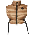 Beige Nylon Moncler Vest