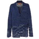 Navy Fabric Missoni Cardigan