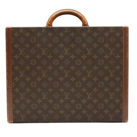 Brown Canvas Louis Vuitton Briefcase