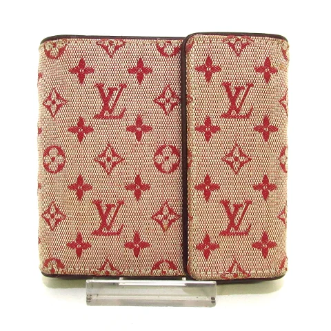 Pink Canvas Louis Vuitton Wallet