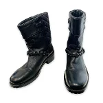 Black Leather Comptoir des Cotonniers Boots