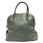 Green Leather Coach Handbag