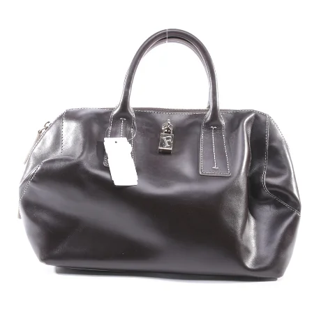 Brown Leather Furla Handbag