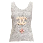 Nude Cotton Chanel Top