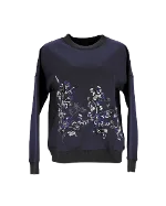 Navy Polyester Pinko Sweatshirt