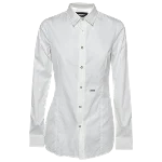 White Cotton Dsquared2 Shirt