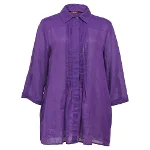 Purple Polyester Max Mara Top