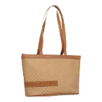 Beige Leather Celine Shoulder Bag