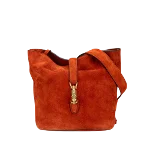 Orange Suede Gucci Jackie