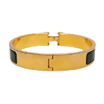 Gold Metal Salvatore Ferragamo Bracelet