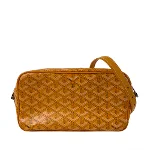 Yellow Fabric Goyard Crossbody Bag