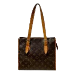 Brown Canvas Louis Vuitton Popincourt