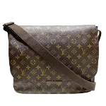 Brown Canvas Louis Vuitton Messenger