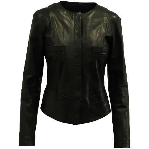 Black Leather Chloé Jacket