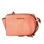 Pink Leather Michael Kors Shoulder Bag