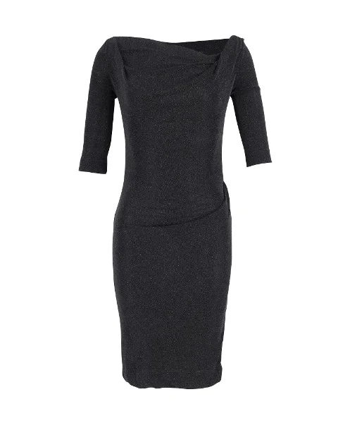 Black Acetate Vivienne Westwood Dress