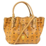 Brown Leather MCM Tote