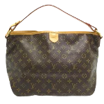 Brown Canvas Louis Vuitton Delightful