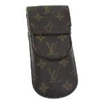 Brown Canvas Louis Vuitton Case