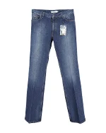 Blue Cotton Saint Laurent Jeans