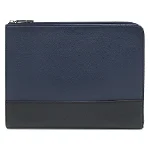 Blue Fabric Dior Cosmetic Pouch