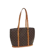 Brown Canvas Louis Vuitton Babylone