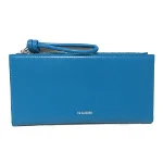 Blue Leather Jil Sander Wallet