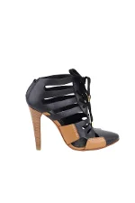 Black Leather Vanessa Bruno Heels