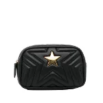 Black Leather Stella McCartney Pouch