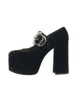 Black Pearl Miu Miu Heels