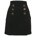 Black Fabric Elisabetta Franchi Skirt