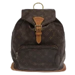 Brown Canvas Louis Vuitton Montsouris