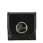 Black Leather Dior Wallet