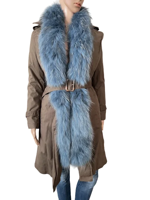 Brown Fur LIU JO Coat