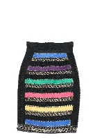 Multicolor Cotton Dsquared2 Skirt