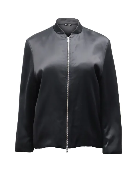 Black Fabric Totême Jacket