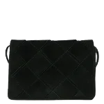 Green Suede Bottega Veneta Shoulder Bag