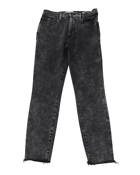 Black Cotton FRAME Jeans