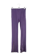 Purple Cotton Adidas Pants