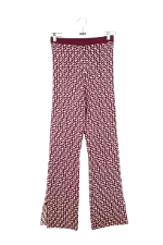 Burgundy Cotton Claudie Pierlot Pants