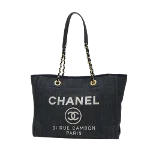 Blue Denim Chanel Deauville