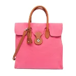 Pink Leather Ralph Lauren Handbag