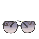 Black Acetate Valentino Sunglasses