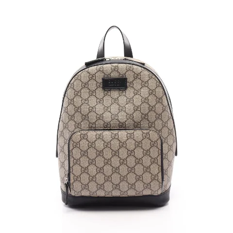 Beige Leather Gucci Backpack