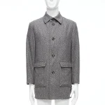 Grey Wool Lanvin Coat