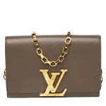 Green Leather Louis Vuitton Louise