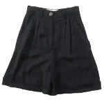 Black Canvas Loewe Shorts