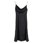 Black Fabric Versace Dress