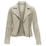 Beige Suede All Saints Jacket